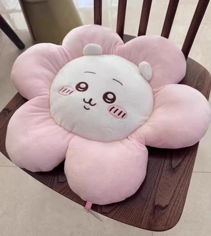 Chiikawa Hachiware Usagi  Square Plush Cushion For Living Room Office Use
