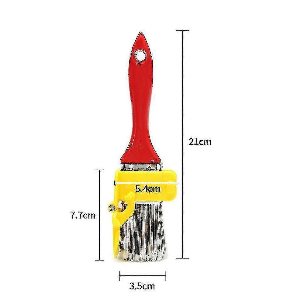 Variety Angle Paint Edger Tool Handheld Paint Roller Brush Kit Indoor Outdoor For Wall Ceiling - RIpj