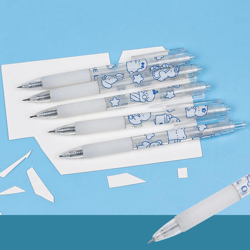 Универсальный нож с рисунком из мультфильма, нож-ручка, инструмент для резки бумаги, инструменты для рукоделия, резак для наклеек, канцелярские принадлежности