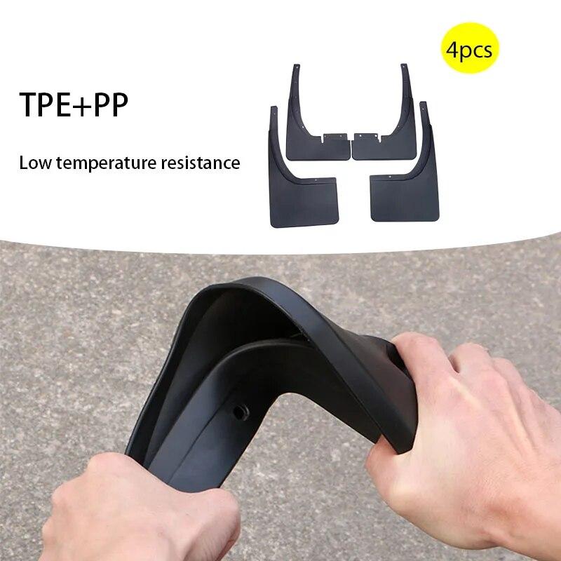 Ste 4pcs FOR Ford Ranger Pickup Mud Flaps Fender Splash Mudguards Flap Mud Fenders Mud Guard Car Accessories Auto Styline