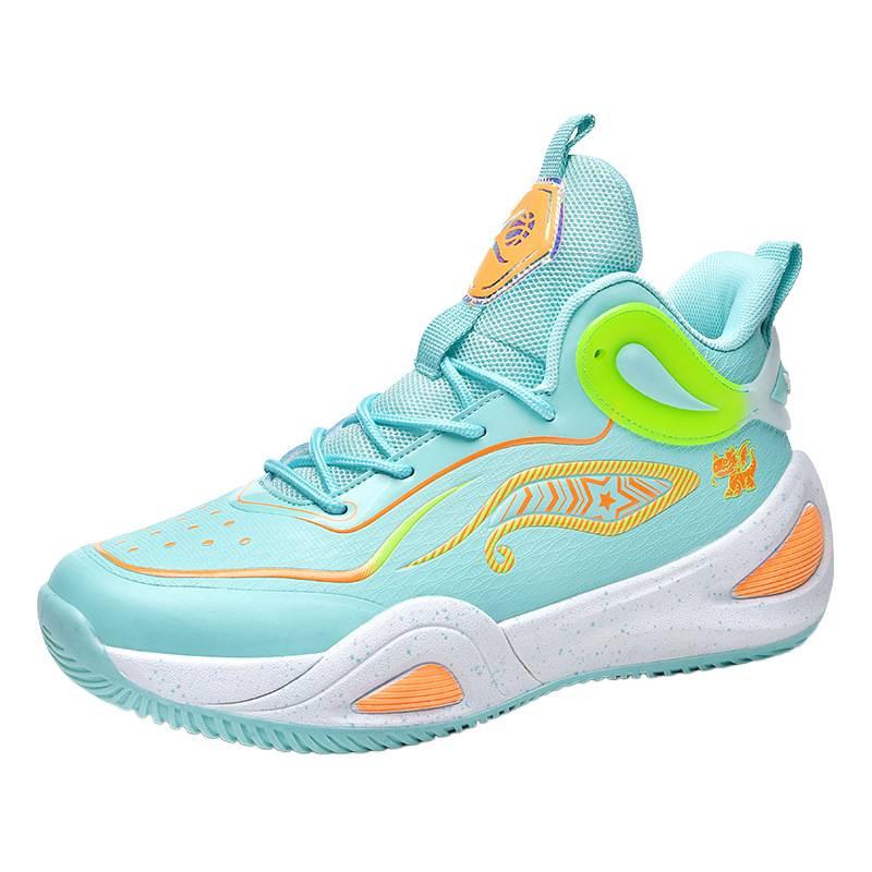 Новые высококачественные баскетбольные кроссовки из кожи мандаринки, пара, дышащие, для реальных боевых действий, спортивные, студенческие, мужские и женские