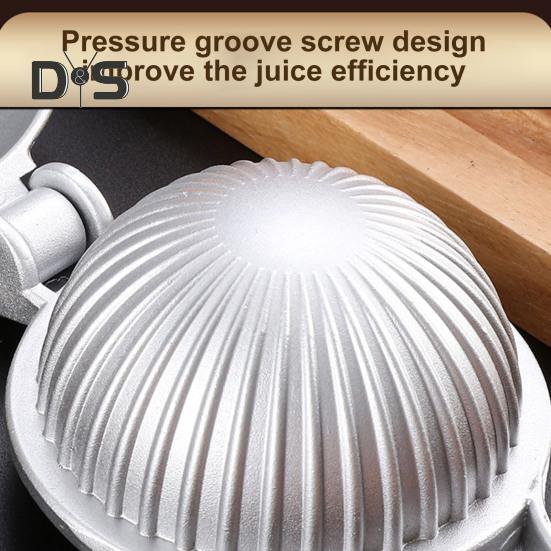 Соковыжималка для лимона из нержавеющей стали. Эргономичная ручка с защитой от ржавчины и отверстием для подвешивания. Легко хранить. Нескользящая ручная ручная соковыжималка.