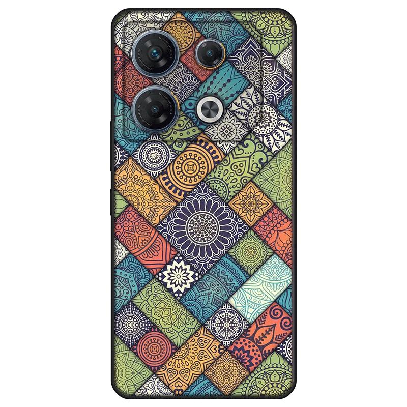 Мягкий силиконовый чехол для Infinix GT 10 Pro, окрашенная задняя крышка из ТПУ, чехол для Infinix GT 10 Pro