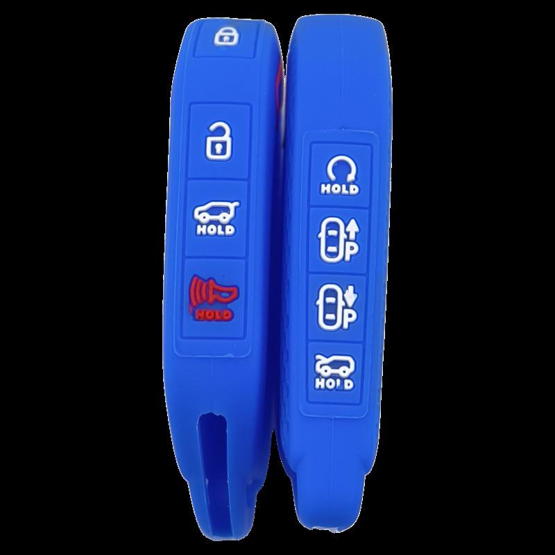 Kia EV5 Silicone Key Cover for Yueda 530 Air 8-Button Key