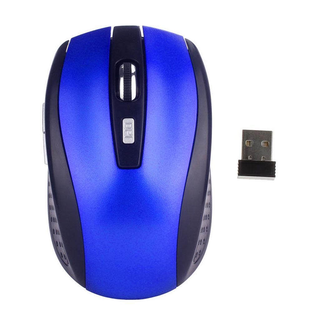 Цветная оптическая мини игровая мышь беспроводная мышь 2.4GHz USB приемник