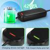 42V 2A Lithium Battery Fast Smart Charger with 4 Types of Connectors for 36V 10S Lithium Battery Compatible for Electric Scooter