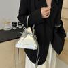 Luxury Niche High-class Exquisite Small Female Bag New Silver Zongzi Portable Messenger Paket