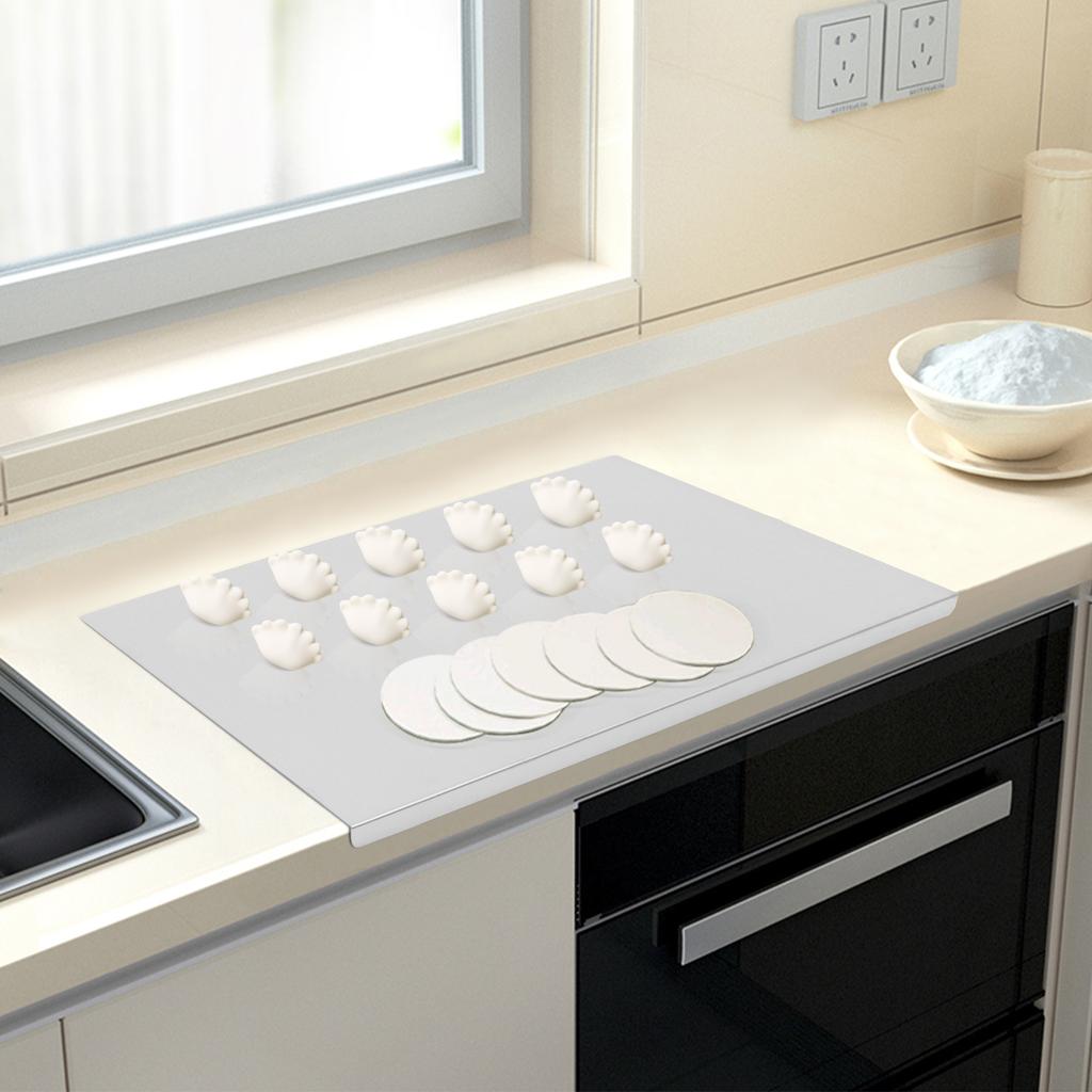 201 Stainless Steel Chopping Cutting Board, Counter Top Protector for Kitchen, Large Size 50x40cm -  Durable Food Prep Board