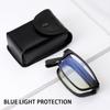 Blocking Anti-blue Light Glasses Foldable Reading Eyeglasses Folding Presbyopia Eyewear with Case