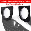 Защитное стекло для объектива передней камеры для Tesla Model Y, Защитная крышка, Устойчивое к царапинам, Пятноустойчивое, Защитная крышка, Автоаксессуар