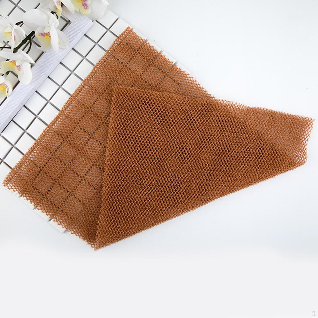 Африканская отшелушивающая мочалка для тела, мочалка для ванны, аксессуары для купания, длинный отшелушиватель, быстрое вспенивание