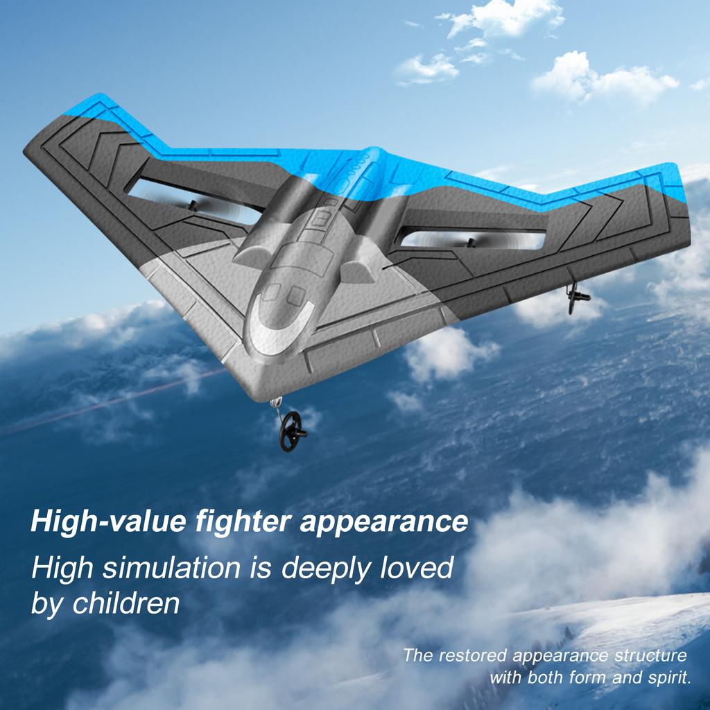 Радиоуправляемый самолет 2,4 ГГц планер Радиоуправляемый самолет летные игрушки для взрослых детей мальчиков со светодиодным гироскопом