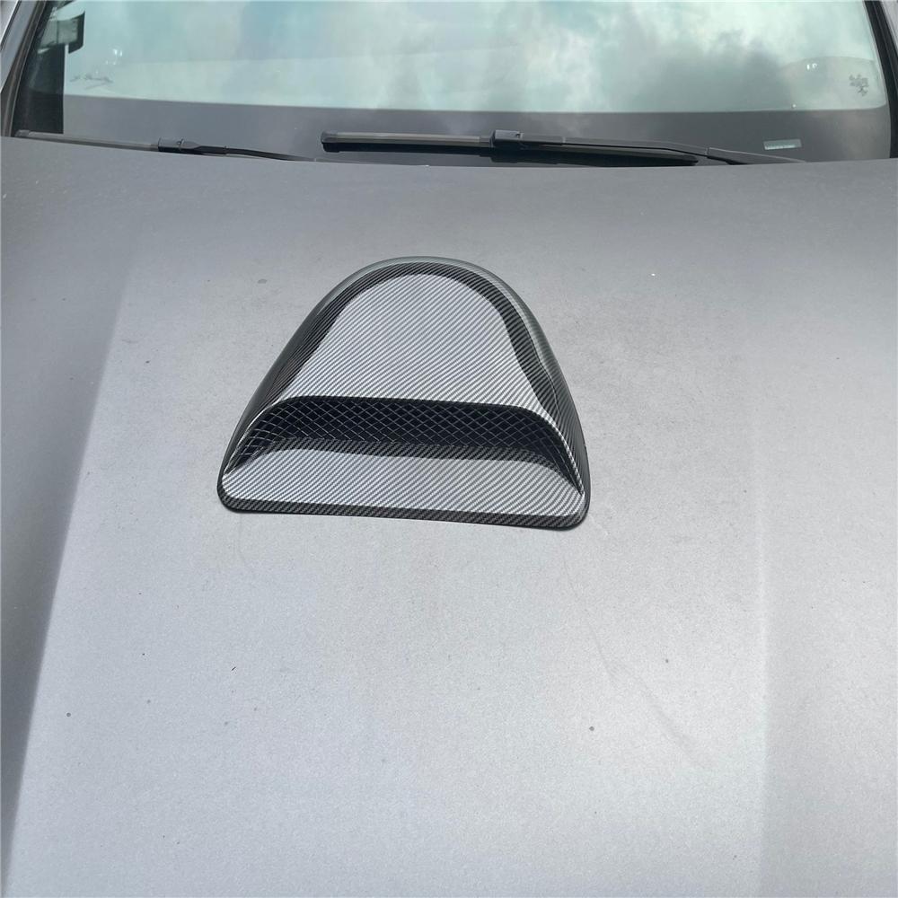 Вид карбона Автомобильный воздухозаборник Капот Ковш Вентиляционное отверстие Декоративная накладка на капот