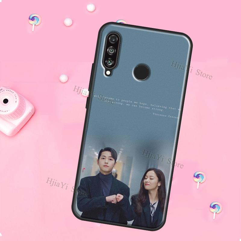 Корейский сериал Винченцо Сон Джун Ки Для Huawei Honor Magic 5 Lite X8 X9 X8a 50 70 P20 P30 P40 P50 P60 Pro P Smart 2019 Чехол