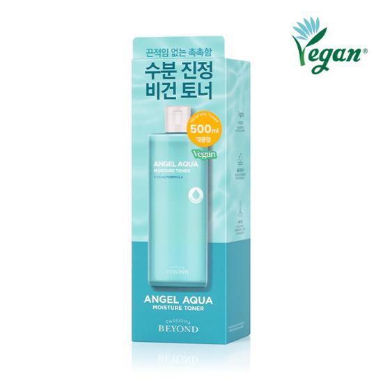Beyond Angel Aqua Moisture Soothing Toner 500ml (Vegan)