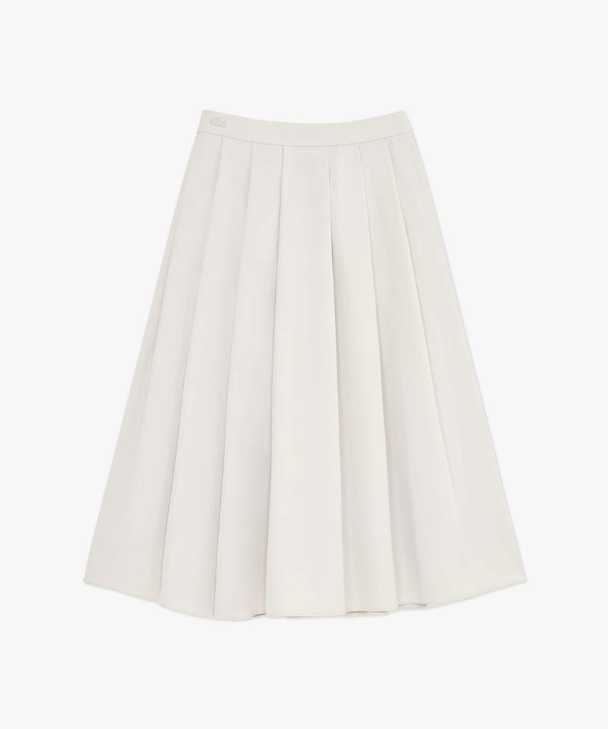 Lacoste Women'S Pleated Mid-Length Skirt Jf523E-56G S7G