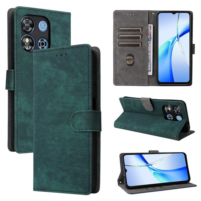 Чехлы-книжки, совместимые с Oukitel C57/C57S/C57 Pro, чехол для телефона из искусственной кожи, полная защита корпуса [блокировка RFID], чехол-кошелек