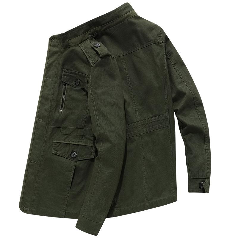 Куртка мужская повседневная ветровка большой хлопковый топ