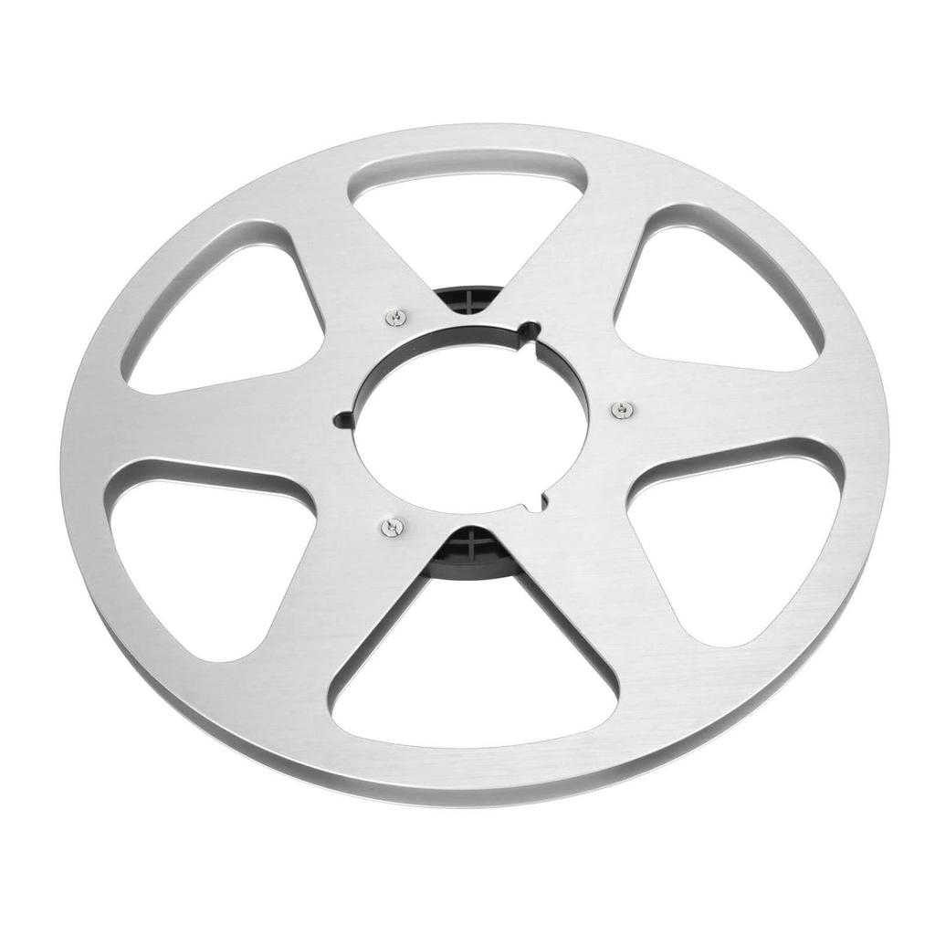 1 4 10,5-дюймовая пустая катушка для ленты 6 отверстий алюминиевый сплав универсальная деталь для открывающей машины приемная катушка для звуковой ленты