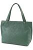 Сумка-тоут из натуральной кожи изумрудно-зеленого цвета DA-1030303-56