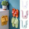 New Style Bathroom Slipper Rack Punch-free Wall-mounted Room Bathroom Drain Rack Slipper Rack Toilet Slipper Rack
