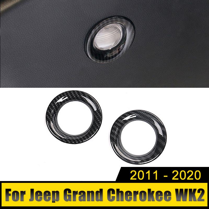 Для Jeep Grand Cherokee WK2 2011 2012 2013 2014 2015 2016 2017 2018 Автомобильный яркий светильник для чтения задней двери в рамке лампы