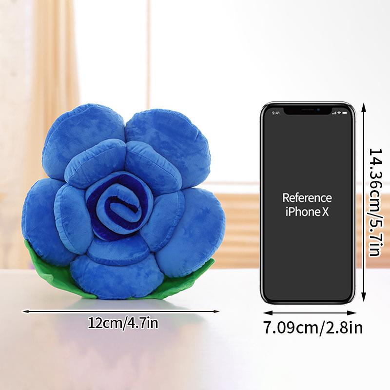 Подушка с розами, мягкие подушки, декоративные подушки для дивана, мягкая подушка для сидения в виде розы, подарки на День святого Валентина, украшение для дома