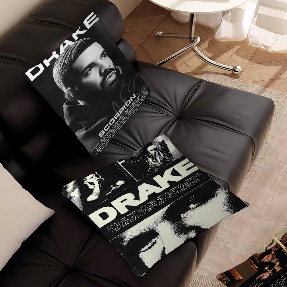 Подушка Drake For All The Dogs Аниме Подушка Подушка для изголовья диван-кровати Чехол для подушки Чехол для подушки 45x45 См Мода