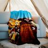 Ice Age Continental Drift1 printed throw blanket—lightweight,soft,warm;versatile blanket for all seasons—perfect as &air-conditioning throw,nap blanke