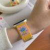 For Apple iwatch10 Watch with dopamine monster nylon braided magnetic applewatch98