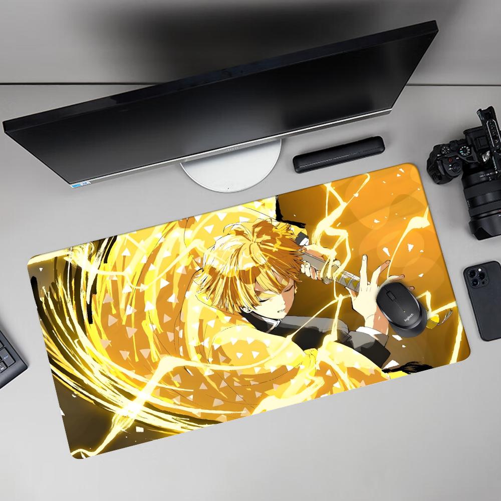 Mouse Pad Desk Mouse Pad Cute HD Desk Pad Extended Gaming Keyboard Mats Large 100x50cm XXL Z-Zenitsu Gamer Mousepad
