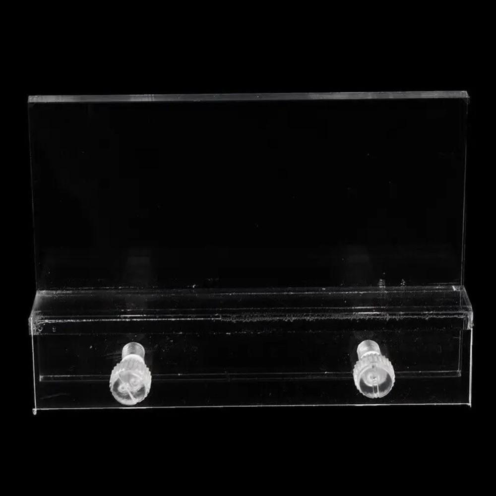 Прозрачный акриловый держатель для светодиодной лампы для аквариума без сверления, подставка для освещения аквариума