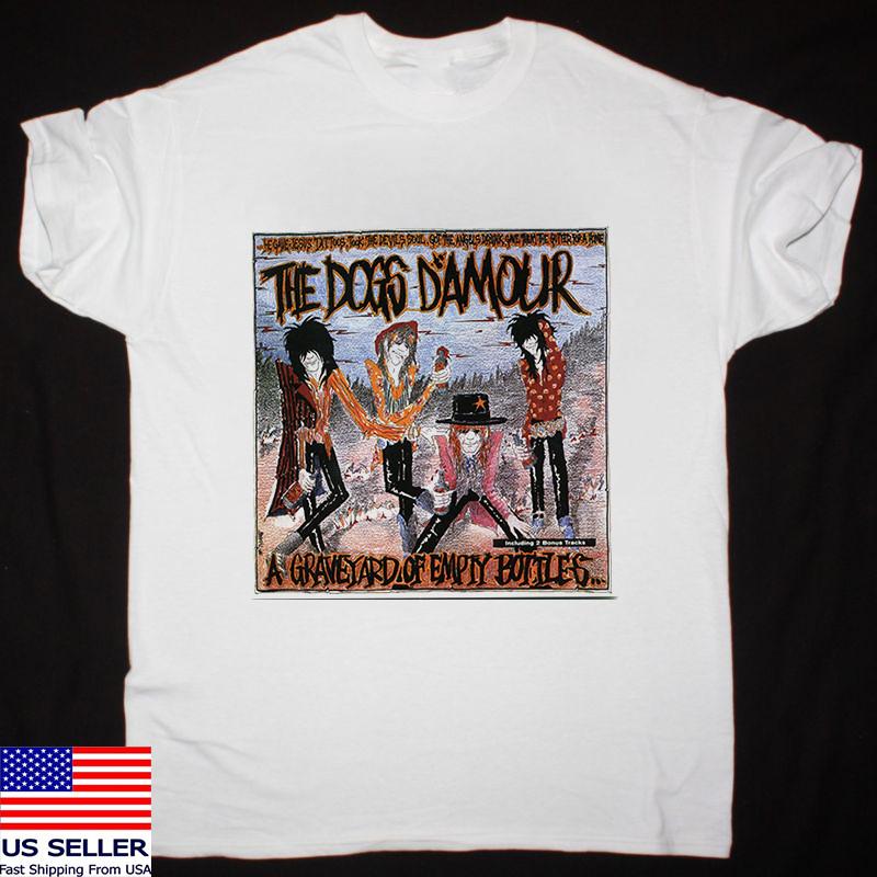 Dogs D#039;Amour A Graveyard of Empty Bottles T Shirt Full Size S5XL Unisex T-Shirt