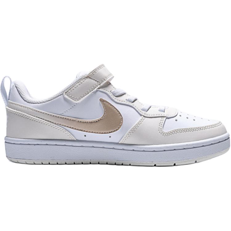 Nike Кроссовки для детей Adidas Court Borough Low PS White Chalk с блестками IR5463-100