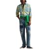 Рубашка в клетку Оксфорд с длинным рукавом Classic Fit мужская Polo Ralph Lauren 710966427-002