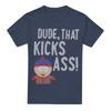 South Park Unisex Adult Stan Kicks Ass T-Shirt