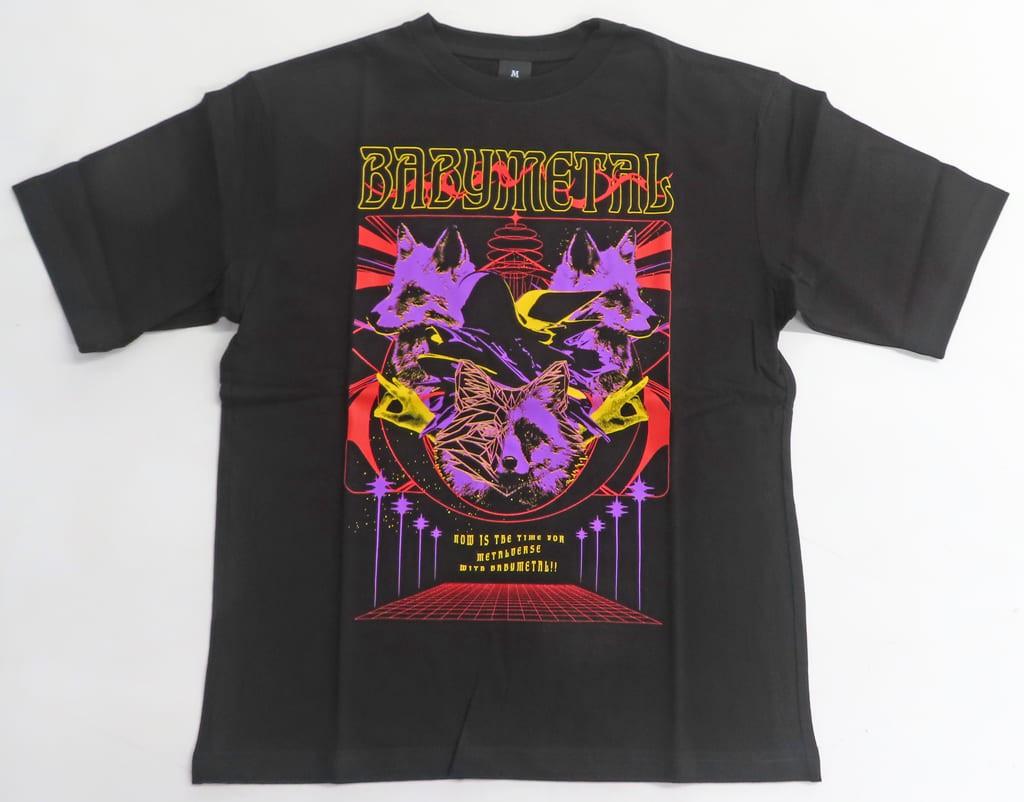 BABYMETAL Colorful Foxes T-Shirt Black M World Tour 2023