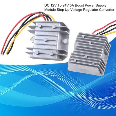 DC12V to DC24V 3A/10A повышающий модуль питания, высокоэффективный повышающий преобразователь напряжения для светодиодного освещения автомобильного вентилятора