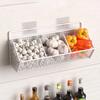 Wall Mounted Storage Basket Strong Load-bearing Hollow Design Easy To Install Kitchen Vegetable