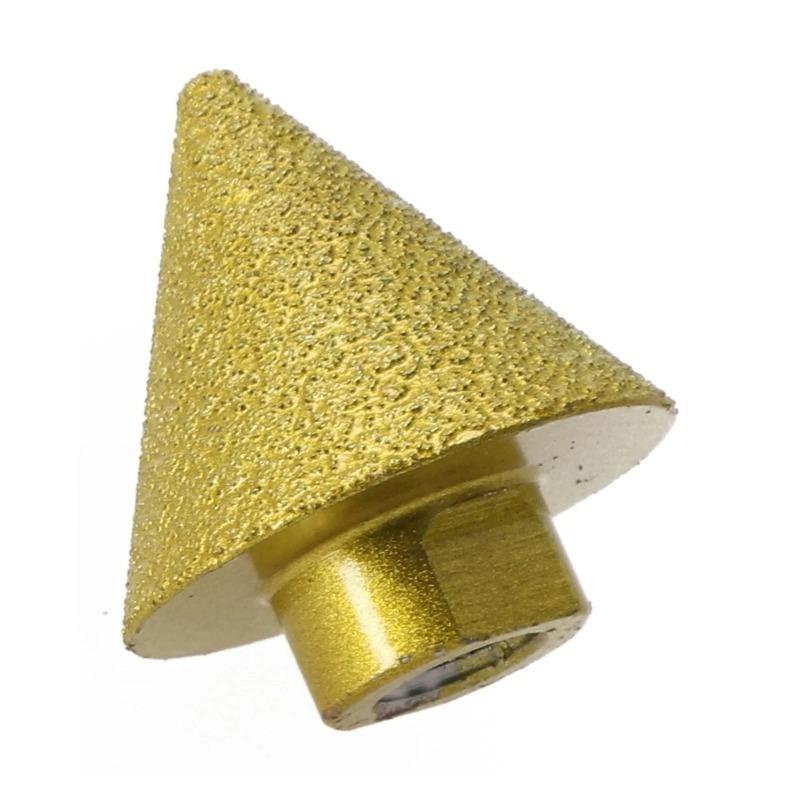 Diamond Drill Bits Grinding Wheels M10 Threaded Polishing Ceramic Tile Engraving Cutting 38 50MM Tapered Chamfering Utility