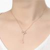 [Onoma] Onm Vitarito 92.5 Silver Gold-Plated Moonline Toggle Bar Necklace (29544114)
