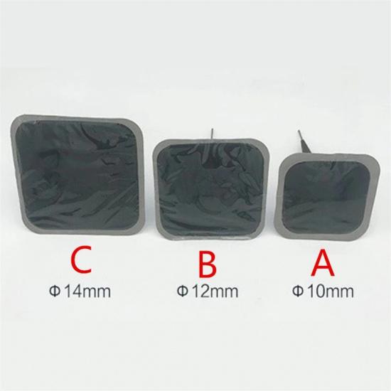 5pcs/box Car Truck Mushroom Patch 12mm Natural Rubber Tire Puncture Repair Wired Plug