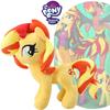 Очаровательная плюшевая кукла-единорог Радуга My Little Pony, мягкая и приятная на ощупь игрушка для девочек