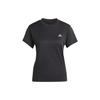 Round Neck Pullover Comfort T-Shirt Women Tops Black HZ0107