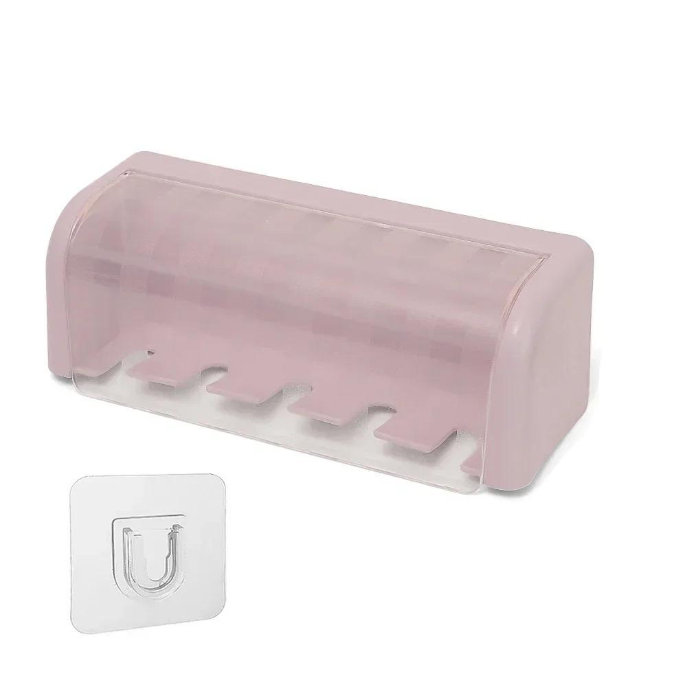 Self-adhesive Toothbrush Storage Rack Wall Mounted Electric Toothbrush Holder  Storage Rack
