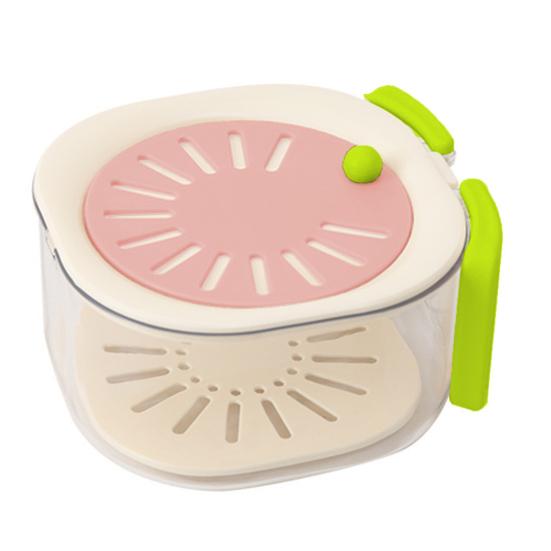 Корзина для сушки с разборной конструкцией Прозрачная видимая Штабелируемая Многофункциональный контейнер для сушки Полый сетчатый поддон