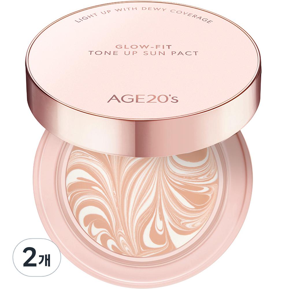 Солнцезащитный крем Age to Wenness Glow Fit Tone Up SPF50+ PA++++, 12,5 г, 2 шт.