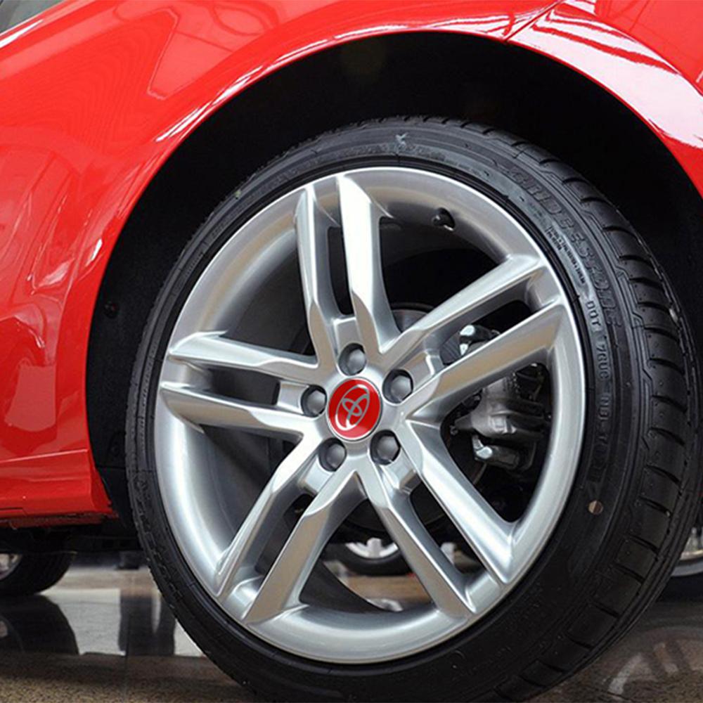 2026 Новые Для Toyota 4 шт. 60 мм Центральные колпачки ступицы колеса автомобиля Значок Накладки на диск колеса Для Toyota TRD Corolla Avalon Supra Yaris Prado Pr