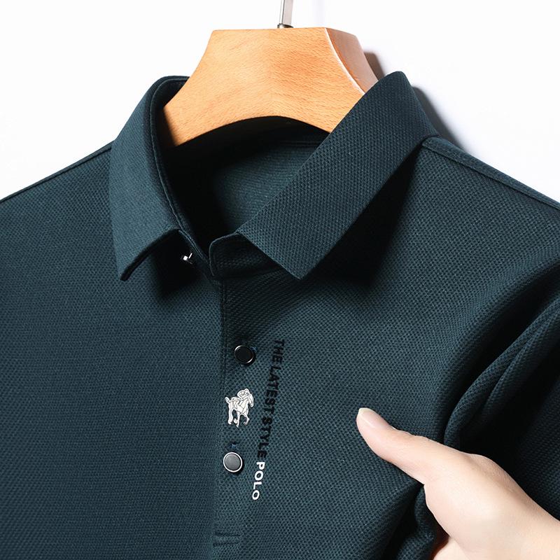 Новые мужские футболки с длинными рукавами на весну и осень для молодежи и людей среднего возраста. Длинные рукава, не требующие глажки и стирания.