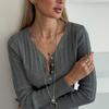 SHIXIN Luxury Stackable Adjustable Necklace Earrings Open Ring Set For Women Minimalist Rhinestones Geometry Pendant Jewelry Set